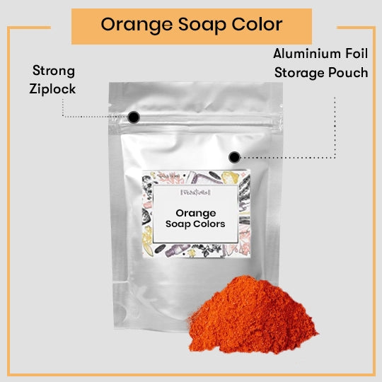 Orange Soap Color Packaging