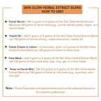 How to use Skin Glow Herbal Extract Blend