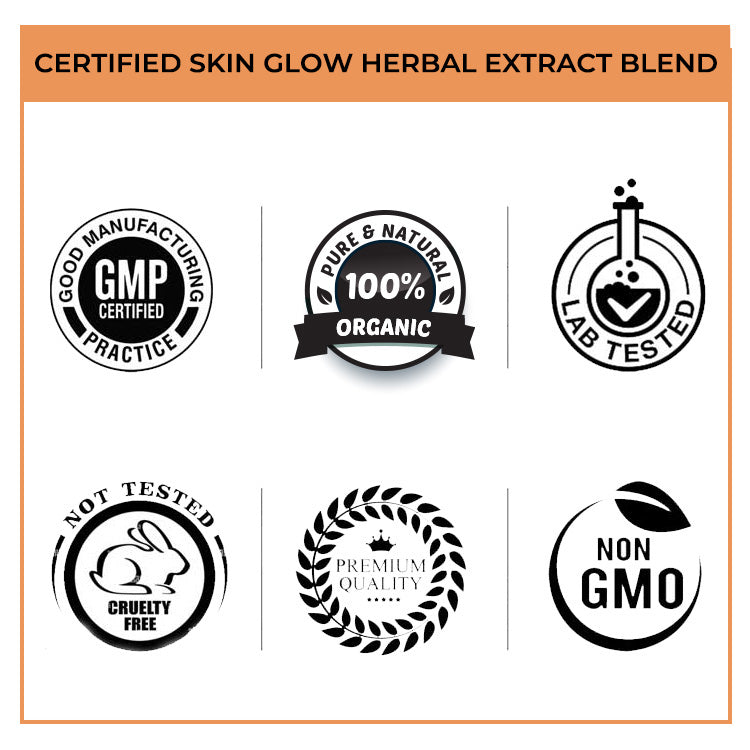 Certified Skin Glow Herbal Extract Blend