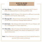 How to use Sleep Oil Blend