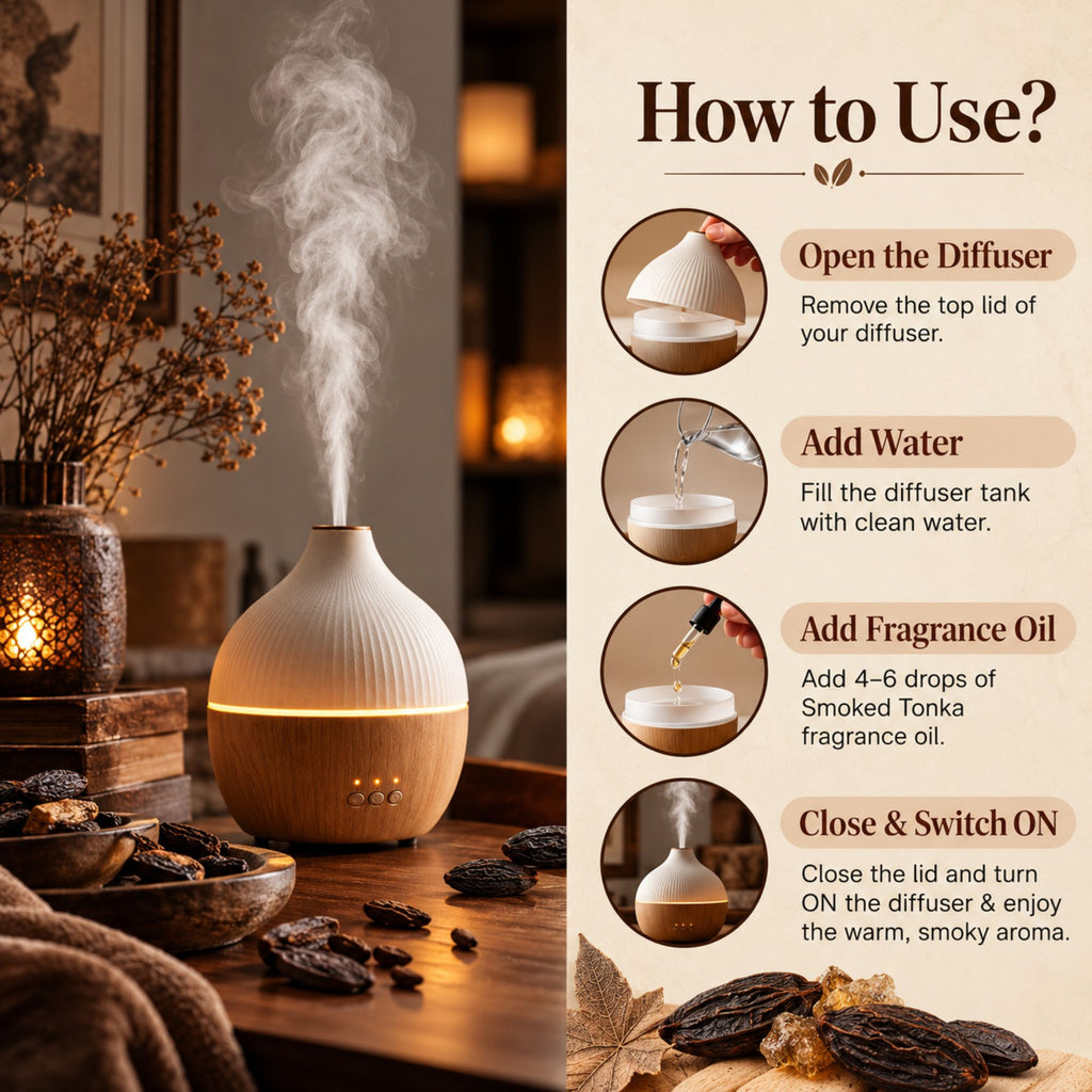Smoked Tonka Fragrance Oil For Diffuser
