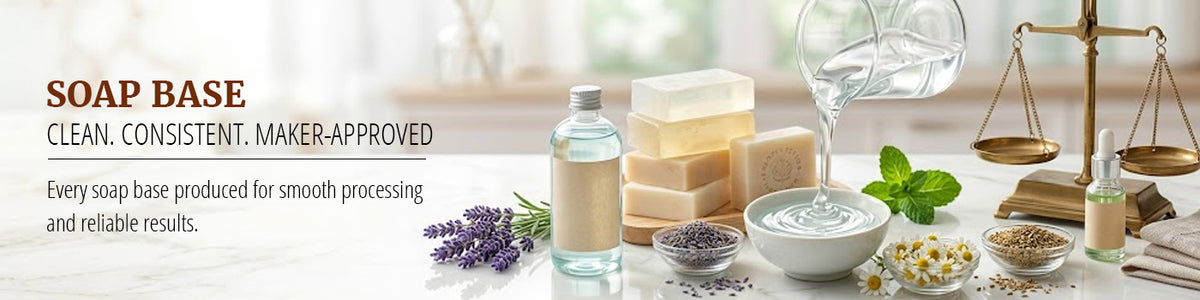 Melt & Pour Soap Bases — Easy Soap Making Starts Here