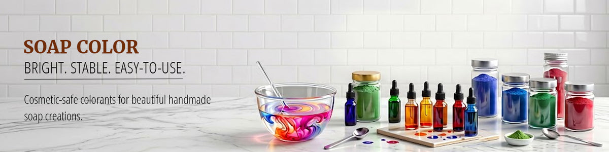Soap Making Colors -  Vibrant Shades for Creative Soap Making