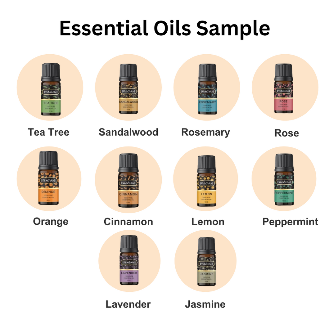 Top 10 Essential Oils - 100% Pure & Natural