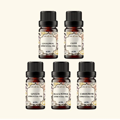 Spicy and Warm Essential Oils Kit