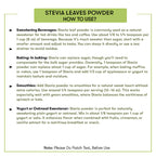 Stevia Leaves Powder Uses