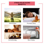 Stress Relief Essential Oil Blend Benefits