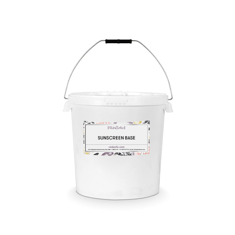 Sunscreen Cream Base Bucket