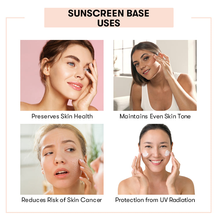 Sunscreen Cream Base Uses