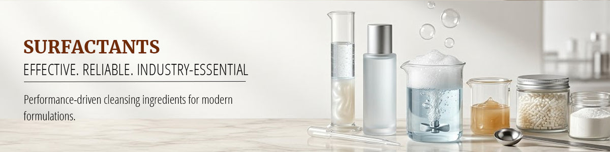 Surfactants -  Essential Cleansing Ingredients for Formulators