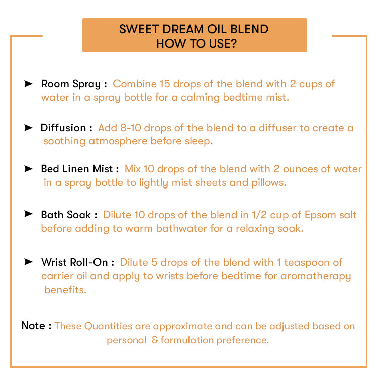 How to use Sweet Dreams Oil Blend