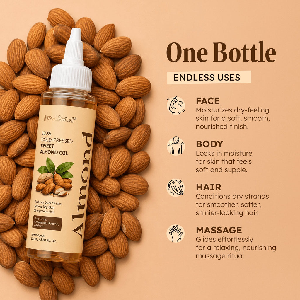 Sweet Almond Oil Benefits List