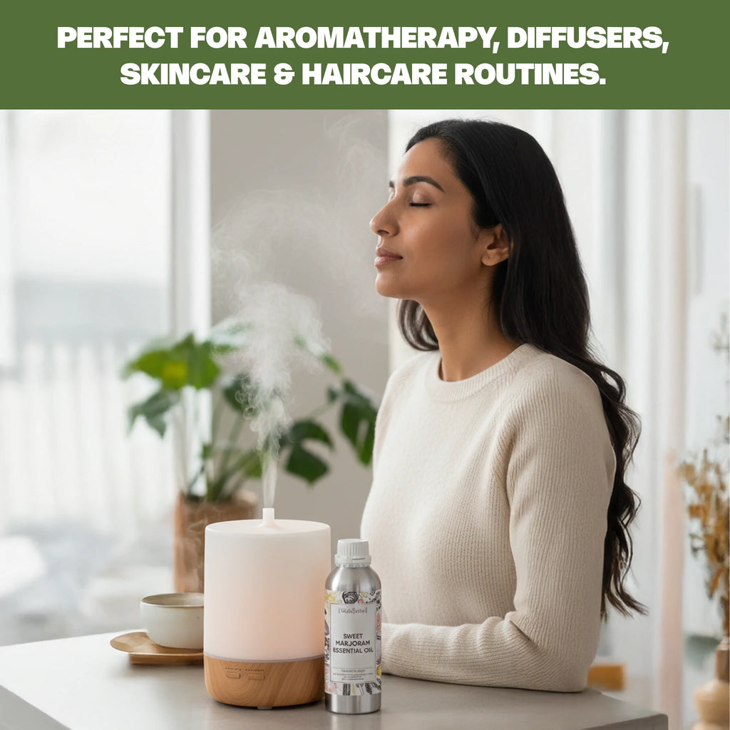 Sweet Marjoram Essential Oil Best for Hair Care