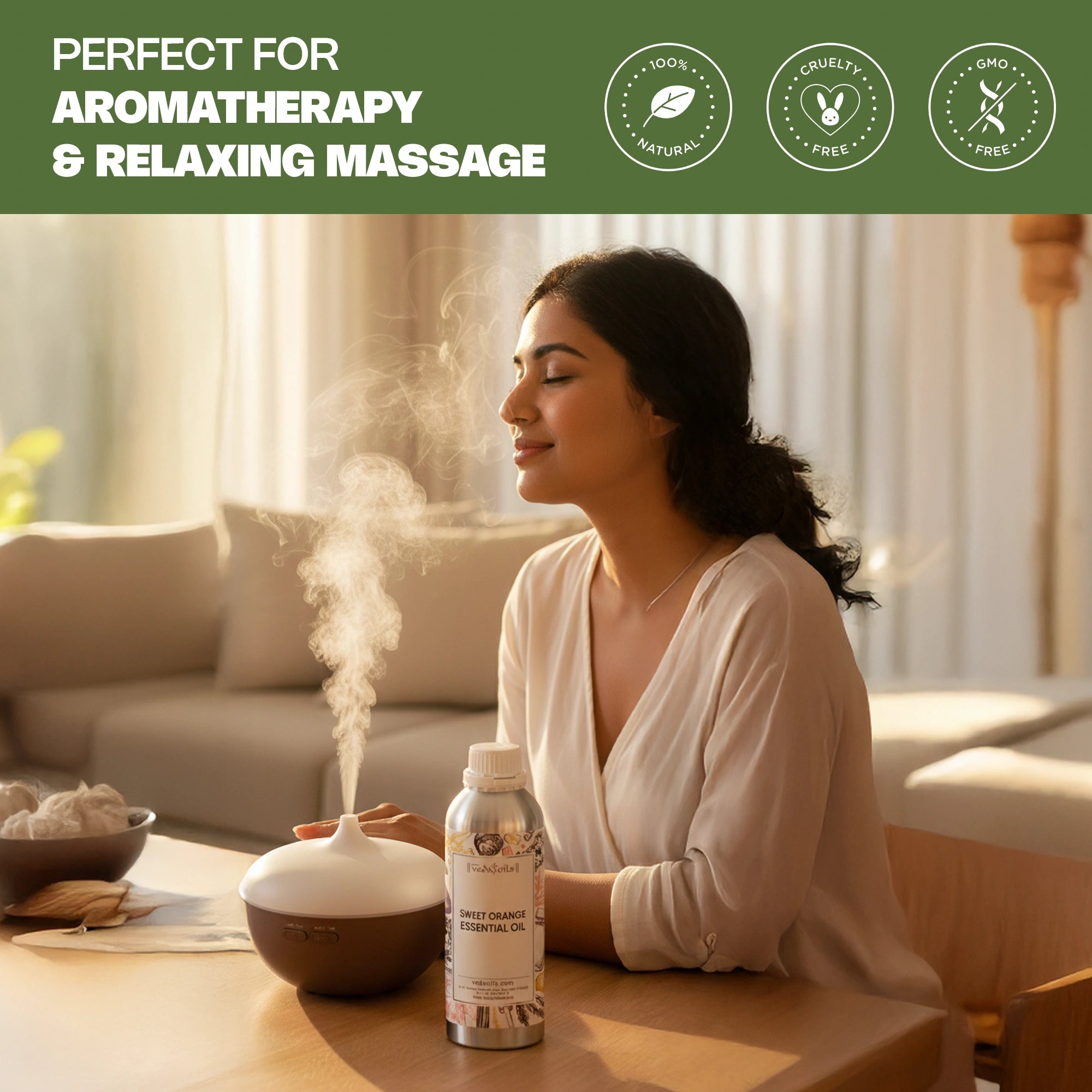 Sweet Orange Essential Oil for Aromathrepay