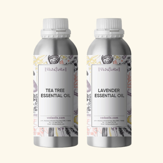 Tea Tree Oil  + Lavender Essential Oil- Combo Pack
