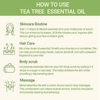 Tea tree oil set uses