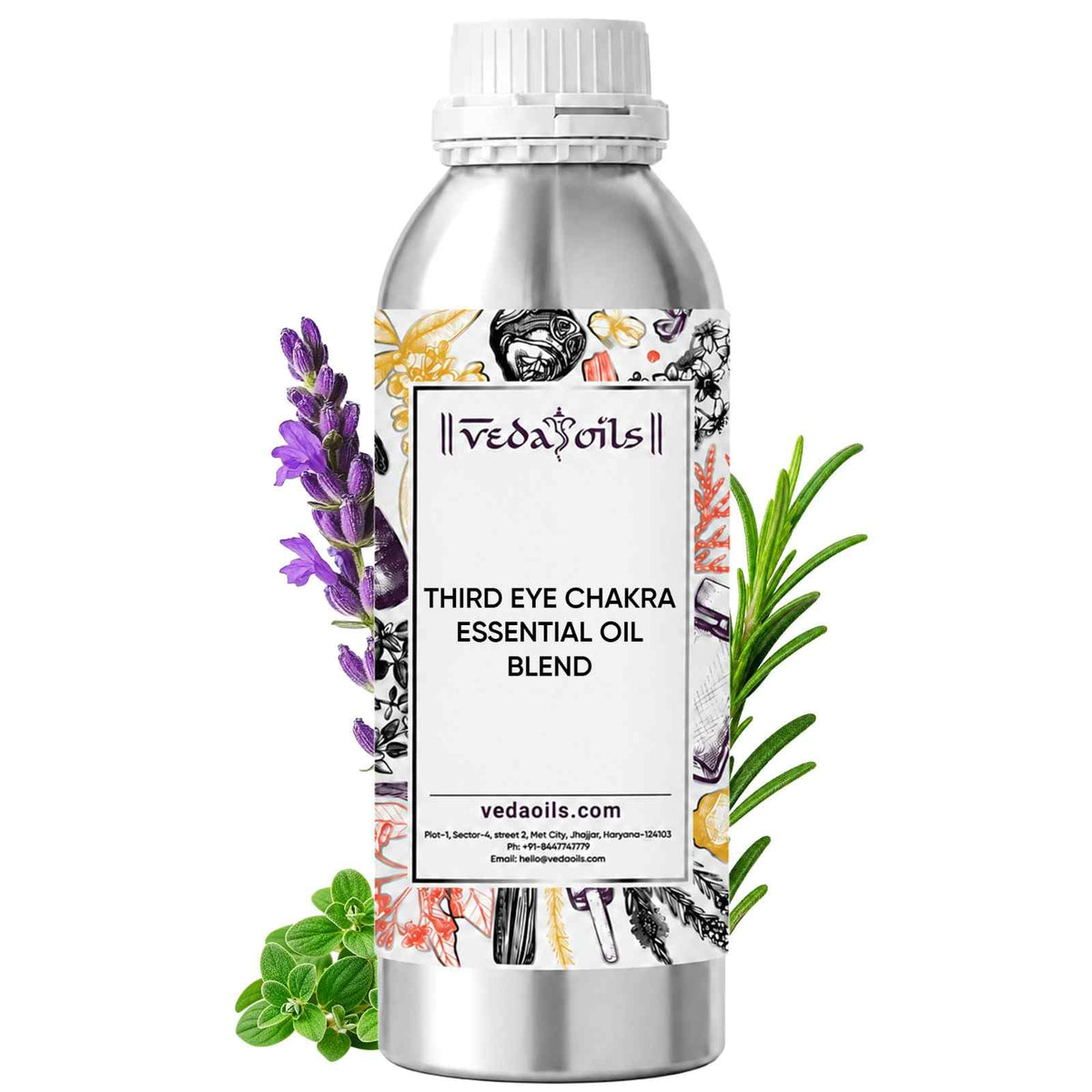 Third Eye Chakra Essential Oil Blend