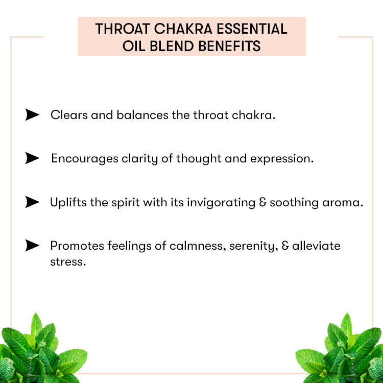 Throat Chakra Essential Oil Blend