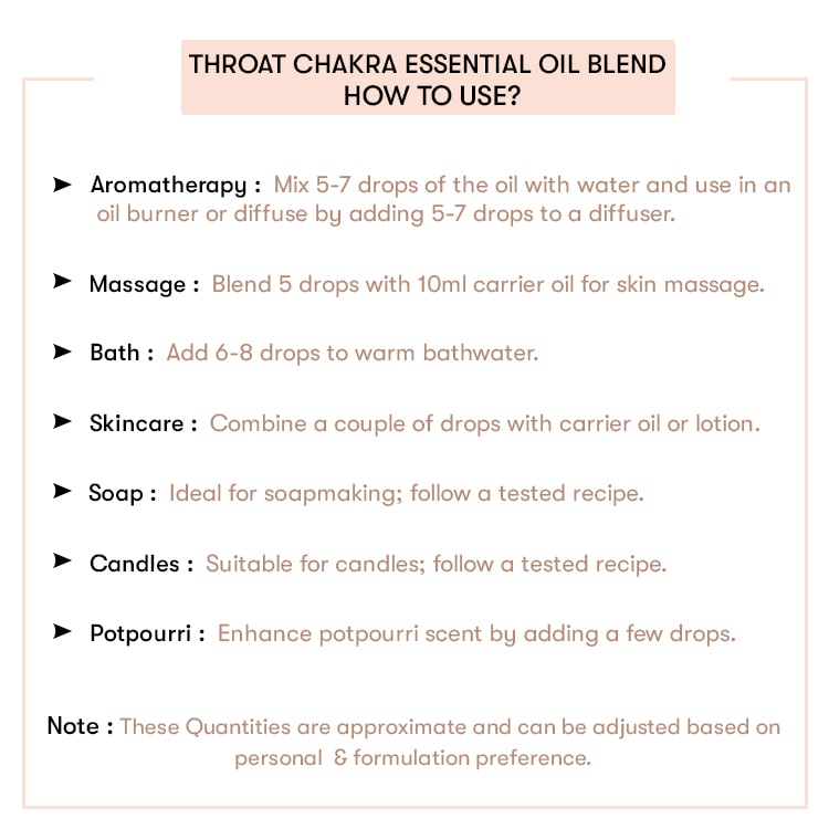 How to Use Throat Chakra Essential Oil Blend