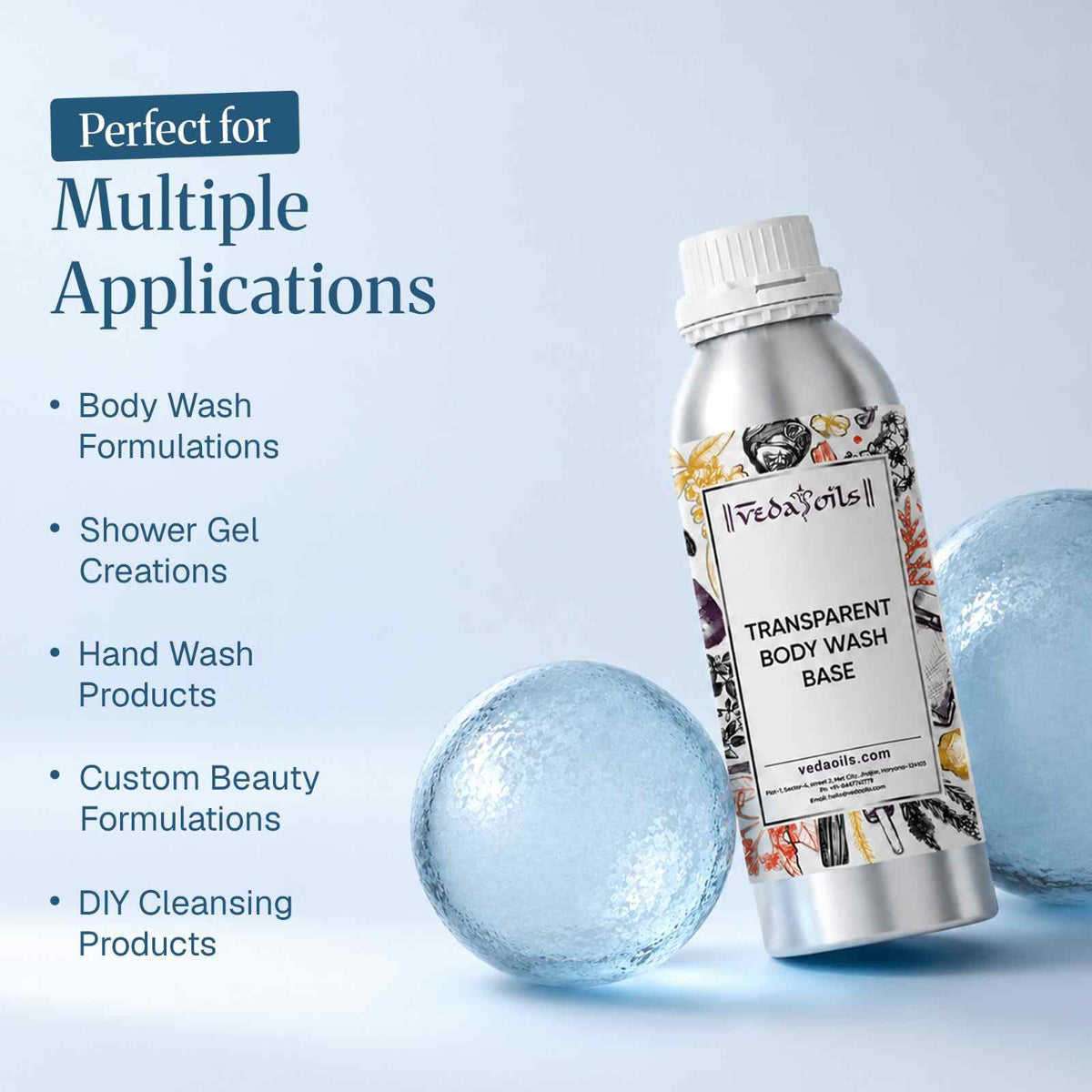 Transparent Body Wash Base ( Ready to Use )