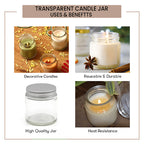 Transparent Candle Jar  benefits