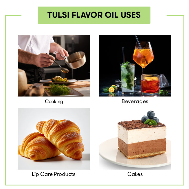 Tulsi Flavor Oil Uses