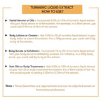 How to use Turmeric Liquid Extract