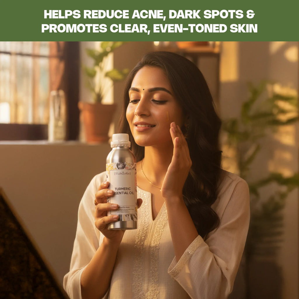 Turmeric Essential Oil Best for reduce acne