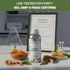 Turmeric Essential Oil Lab Tested & Purity