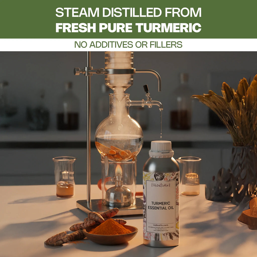 Turmeric Essential Oil No Additive & Purity