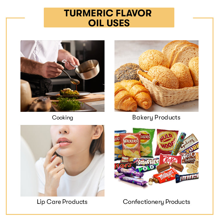Turmeric Flavor Oil Uses
