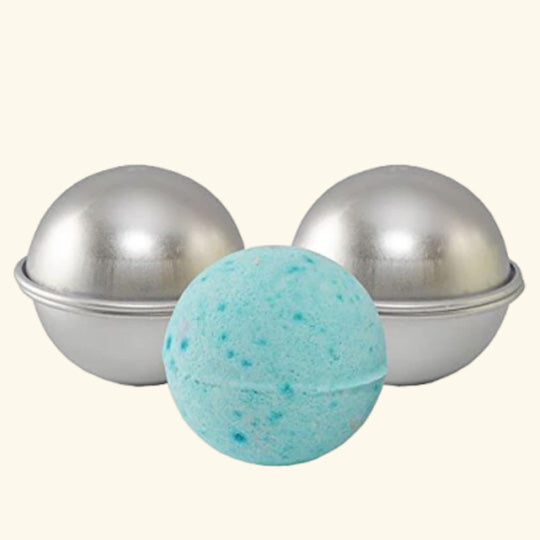 Round Flower Shape Silicone Mold - Bath Bomb Mold - Combo Pack
