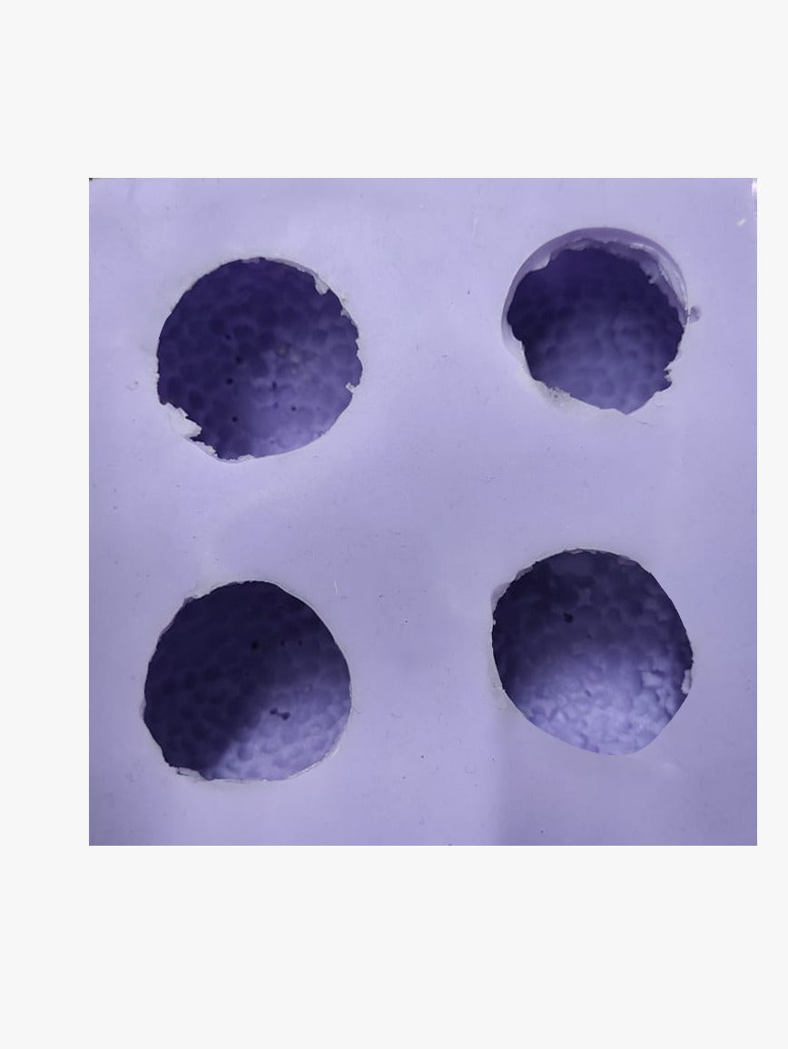 Motichoor Ladoo Candle Silicone Mould - 4 Cavity