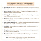 How to use Wheatgrass Powder