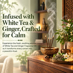 White Tea and Ginger Fragrance Oil For Incense Sticks