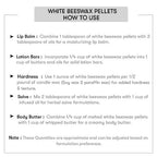 White Beeswax Pellets Uses