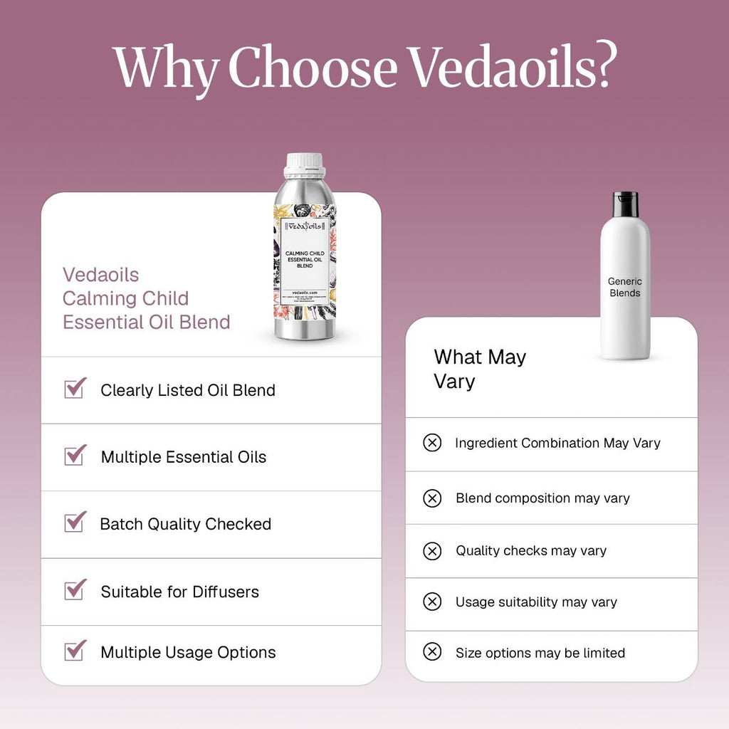 Why choose vedaoils for Calming Child Essential Oil Blend