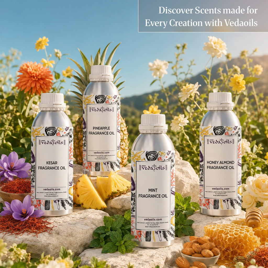 Wide range of fragrance oils available 