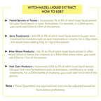 How to use Witch Hazel Liquid Extract