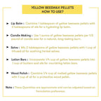 How to use Yellow Beeswax Pellets