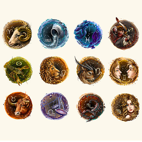 12 Zodiac Essential Oil Blend - Sample Kit