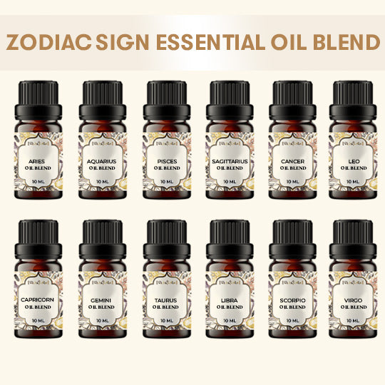 Zodiac Essential Oil Blend set pack