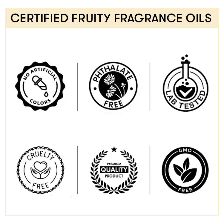 certified Fruity Fragrance Oils