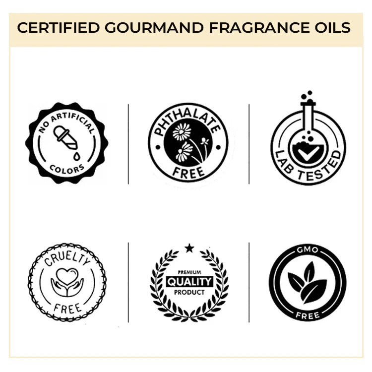 certified Gourmand Fragrance Oils
