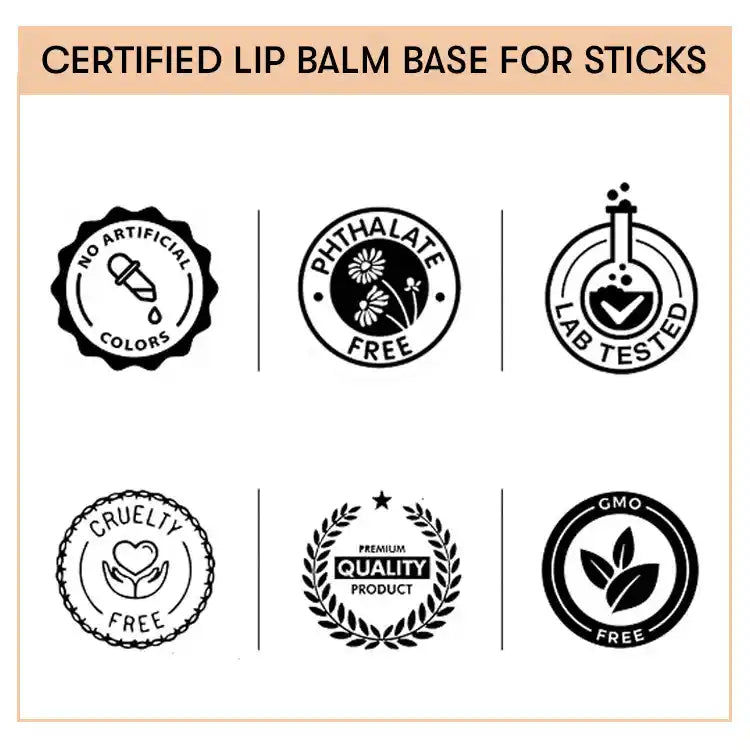 certified Lip Balm Base for Sticks