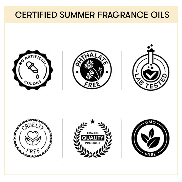 certified Summer Fragrance Oils 