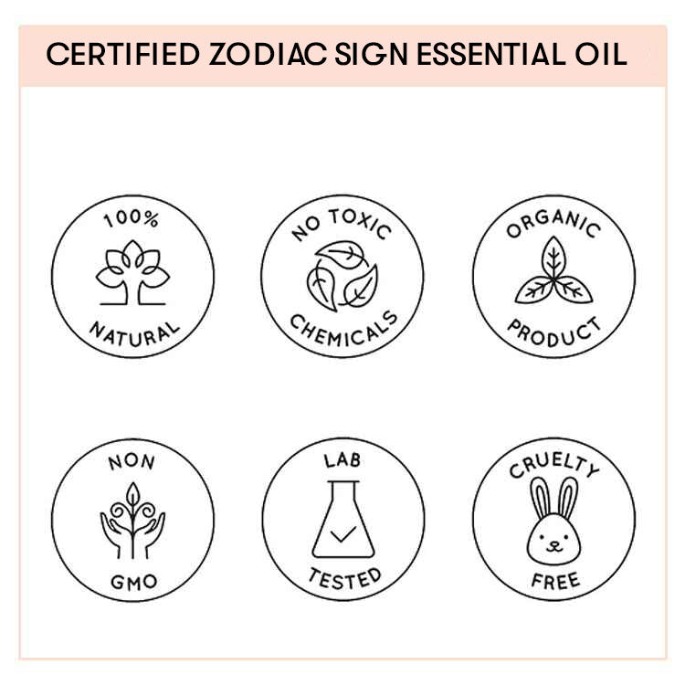certified Zodiac Sign Essential Oil