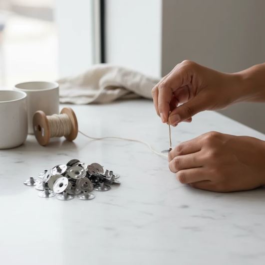 Candle Wick Sustainer Tabs