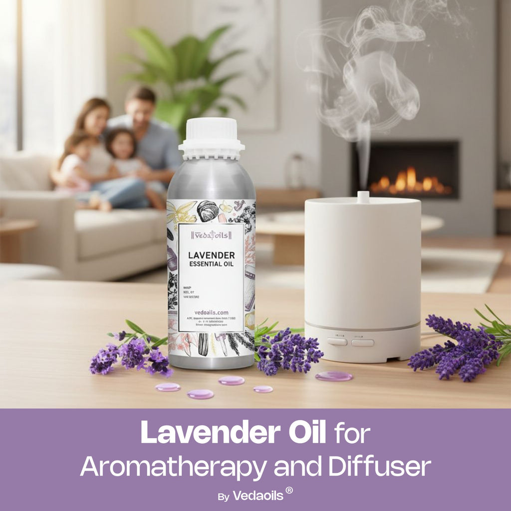 lavender oil for aromatherapy and diffuser