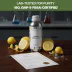 lemon essential oil Lab Tested & Pure